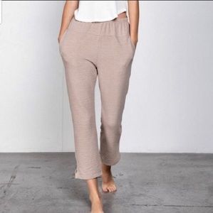 Sand- Lounge Capri Pants